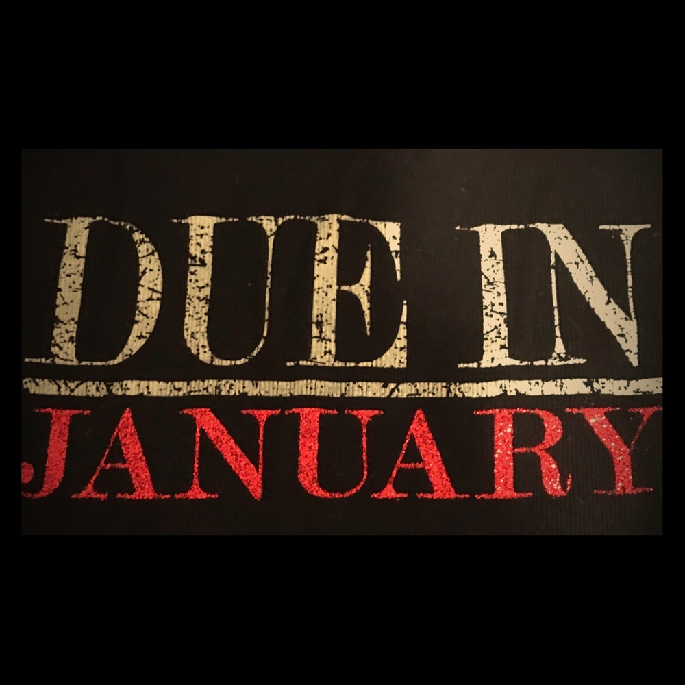 Due in January Tank Top